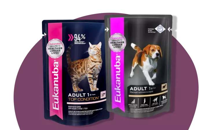 Скидка 10% на паучи Eukanuba 100 гр. Скидка 10% на паучи Eukanuba 100 гр.