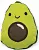 Petstages Dental Игрушка для кошек Авокадо, с кошачьей мятой, 8 см