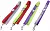 Nunbell 10922-5482 Поводок для собак, s-DC, двухцветный, ручка с застежкой фастекс, Микс, 1 шт