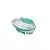 M-Pets Щетка для мытья животных с дозатором для мыла Рубиз, зеленая, 11,5*7,5 см 