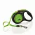 FLEXI Рулетка NEW NEON M ремень 5 м до 25 кг, черный/ неон зеленый