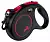 Flexi New Classic Black Fire M Рулетка для собак, черный, лента, до 25 кг, 5 м