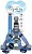 M-Pets GENTLE DOG Шлейка для собак, XS, голубой, 15 мм*25-35 см