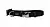 Hunter ошейник для собак ALU-Strong S (30-45 см) нейлон с металлической застежкой черный