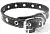 Jack&King JK737460 Ошейник для собак, безразмерный, черный, 26-35 см