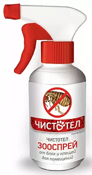 Чистотел Спрей для обработки помещений от эктопаразитов, 200 мл